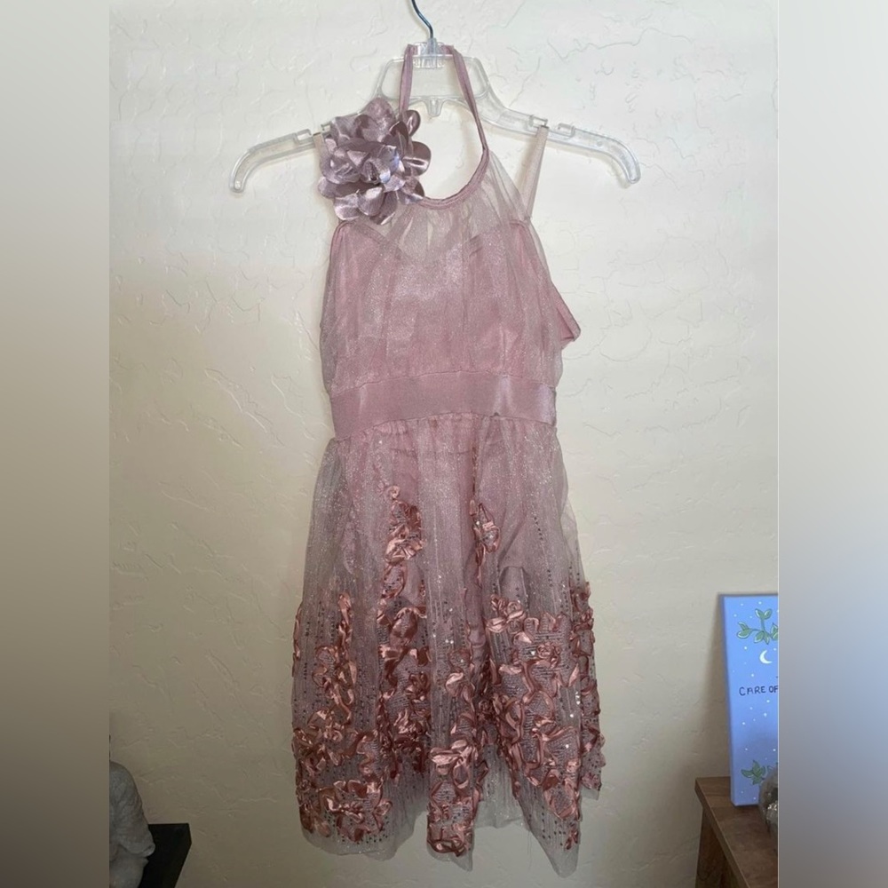 pink one piece solo costume